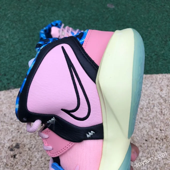 Nike Kyrie 8 Pink Yellow Blue Valentine Basketball Shoes DH5387-900