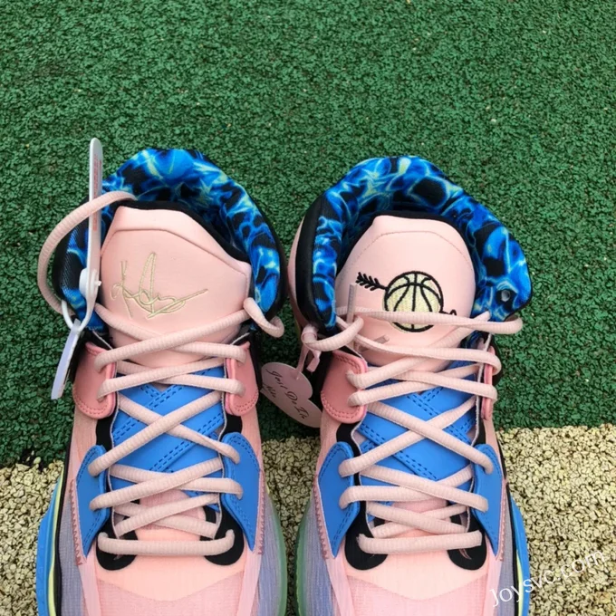 Nike Kyrie 8 Pink Yellow Blue Valentine Basketball Shoes DH5387-900