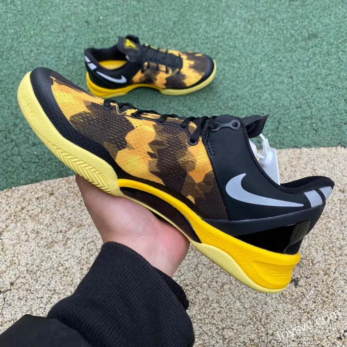 Nike Kobe 8 ZK8 - Black Yellow Basketball Shoes