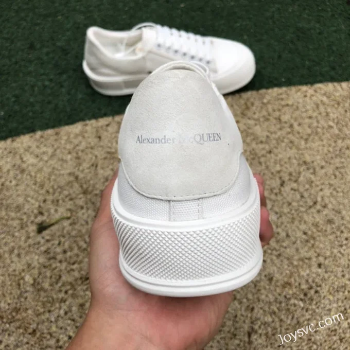 Alexander McQueen Low-Top White Casual Sneakers