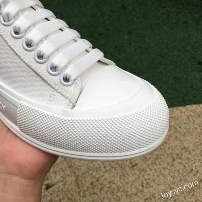 Alexander McQueen Low-Top White Casual Sneakers