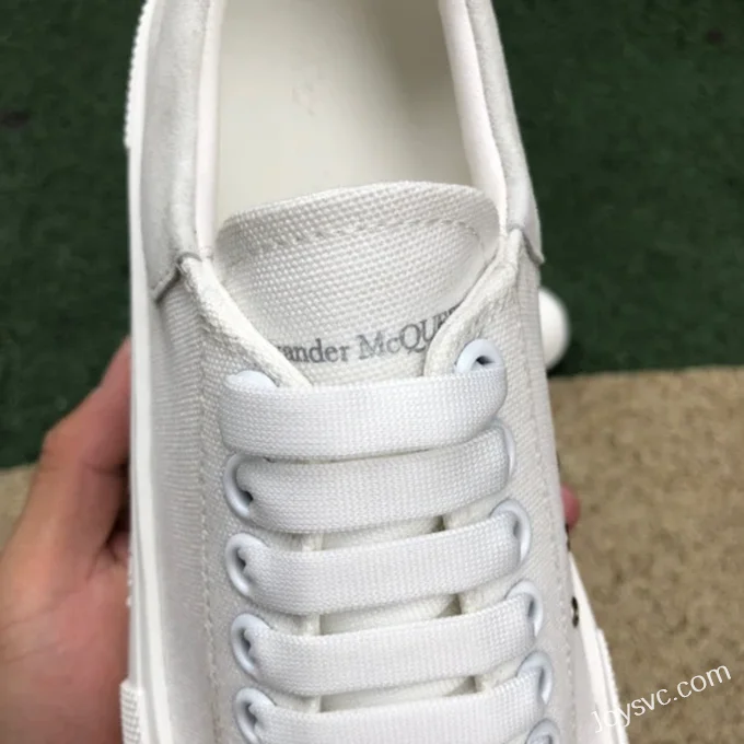 Alexander McQueen Low-Top White Casual Sneakers