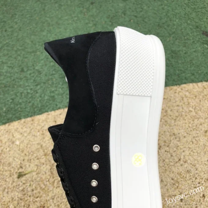 Alexander McQueen Low-Top Black White Casual Sneakers