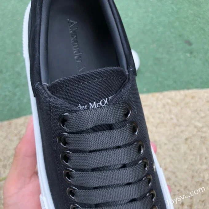 Alexander McQueen Low-Top Black White Casual Sneakers