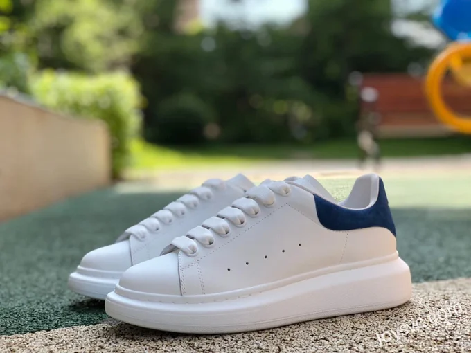 Alexander McQueen Blue Tail Sneakers