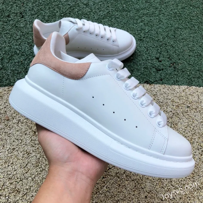 Alexander McQueen Pink Velvet Sneakers