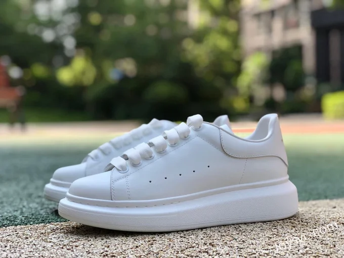 Alexander McQueen Pure White Sneakers