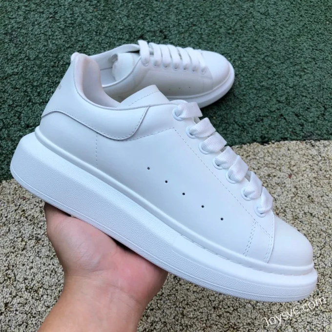 Alexander McQueen Pure White Sneakers