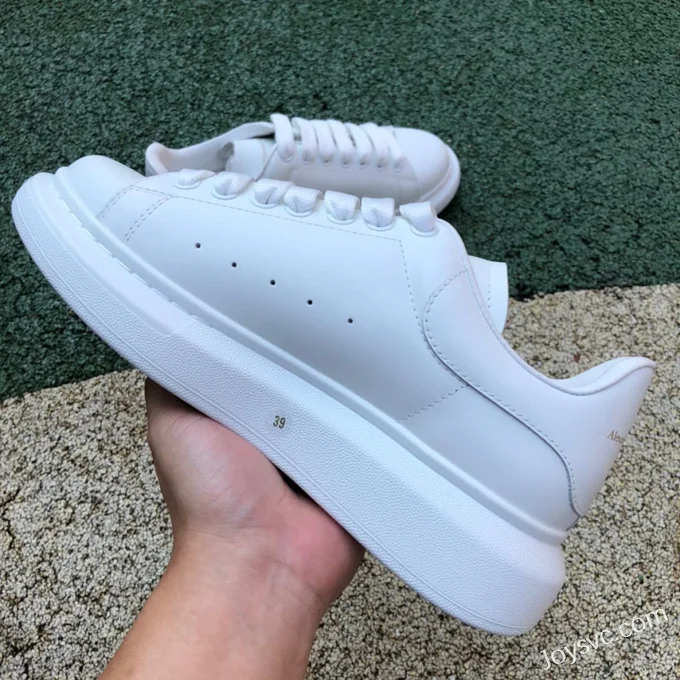 Alexander McQueen Pure White Sneakers