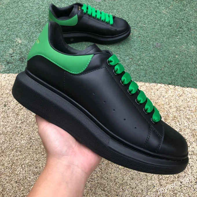 Alexander McQueen Black Green Sneakers