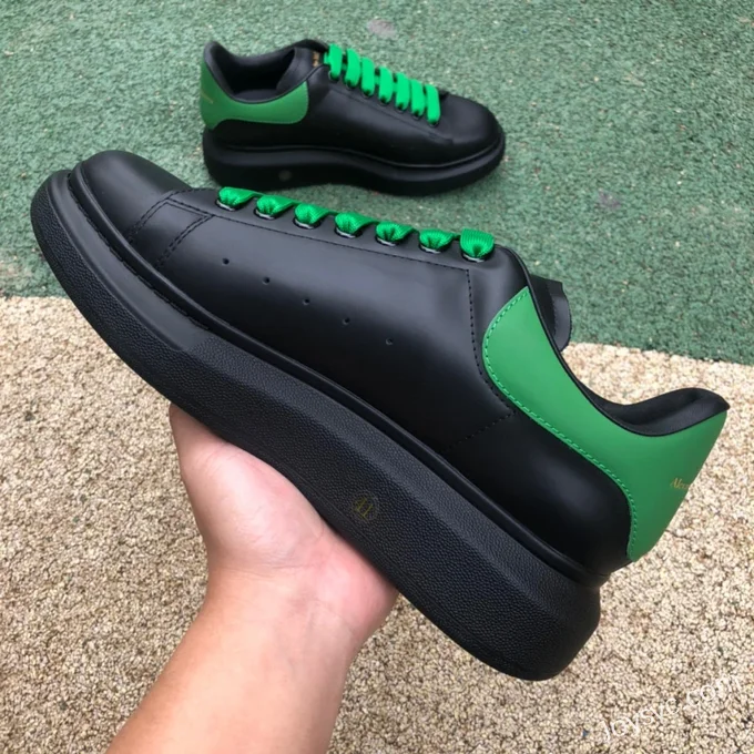 Alexander McQueen Black Green Sneakers