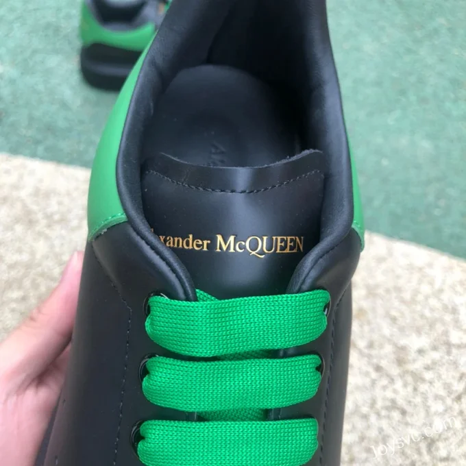 Alexander McQueen Black Green Sneakers