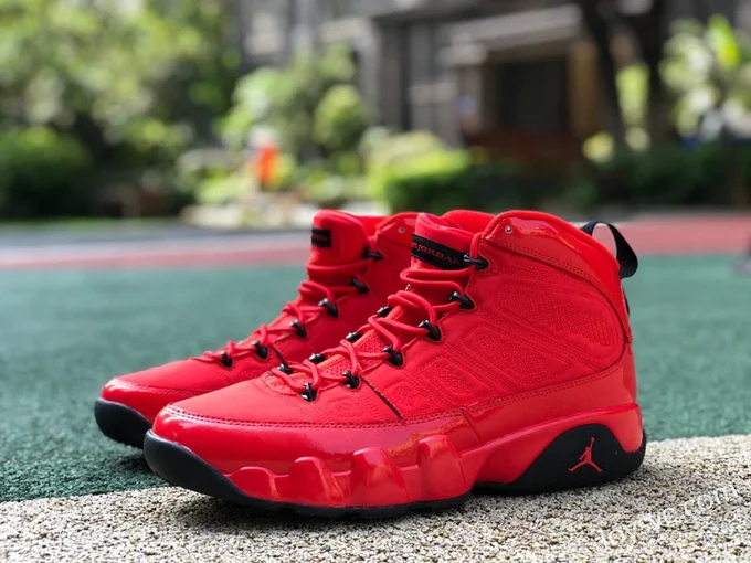 Air Jordan 9 Chile Red Retro Basketball Shoes CT8019-600