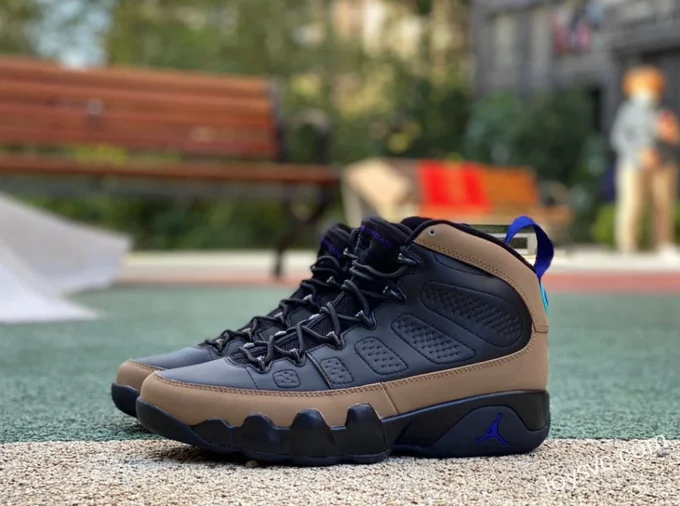 Air Jordan 9 Olive Concord Retro Basketball Shoes CT8019-034