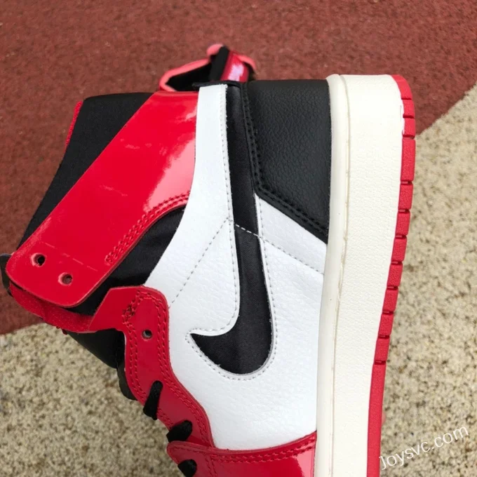 Air Jordan 1 Zoom CT0979-610 Black White Red Basketball Shoes