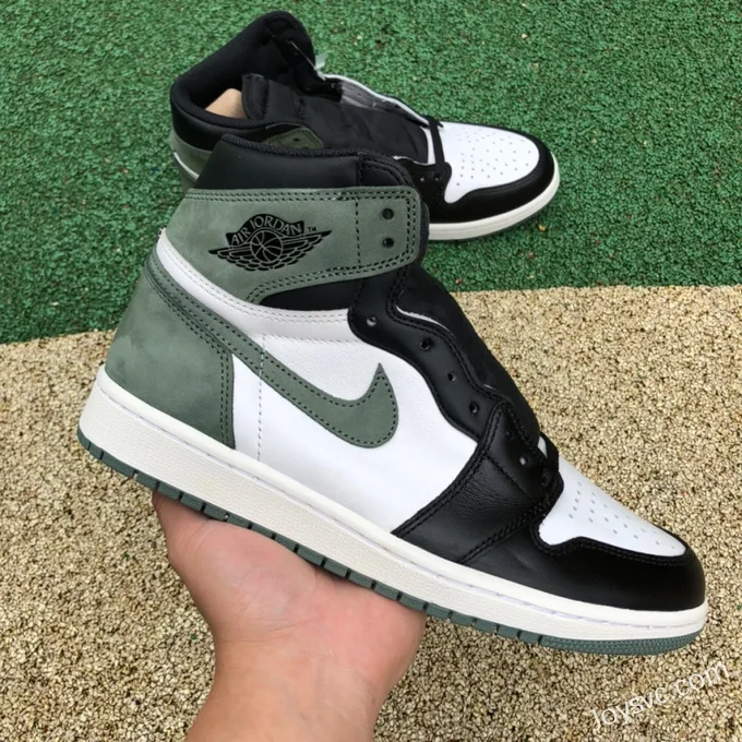 Air Jordan 1 High 555088-135 Clay Green Retro