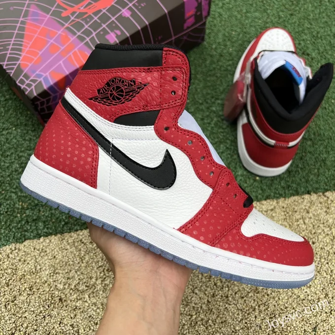 Air Jordan 1 Retro High 555088-602 Spider-Man