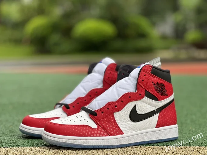 Air Jordan 1 Retro High 555088-602 Spider-Man