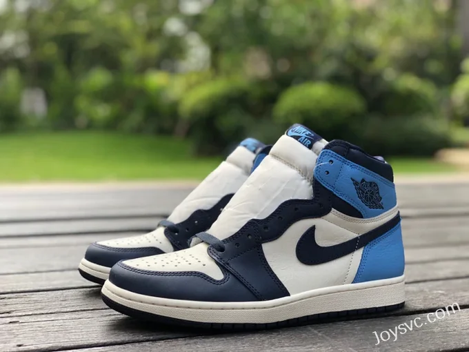 Air Jordan 1 High 555088-140 Obsidian Retro