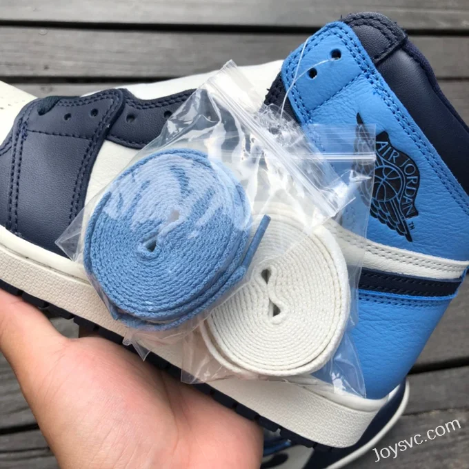 Air Jordan 1 High 555088-140 Obsidian Retro