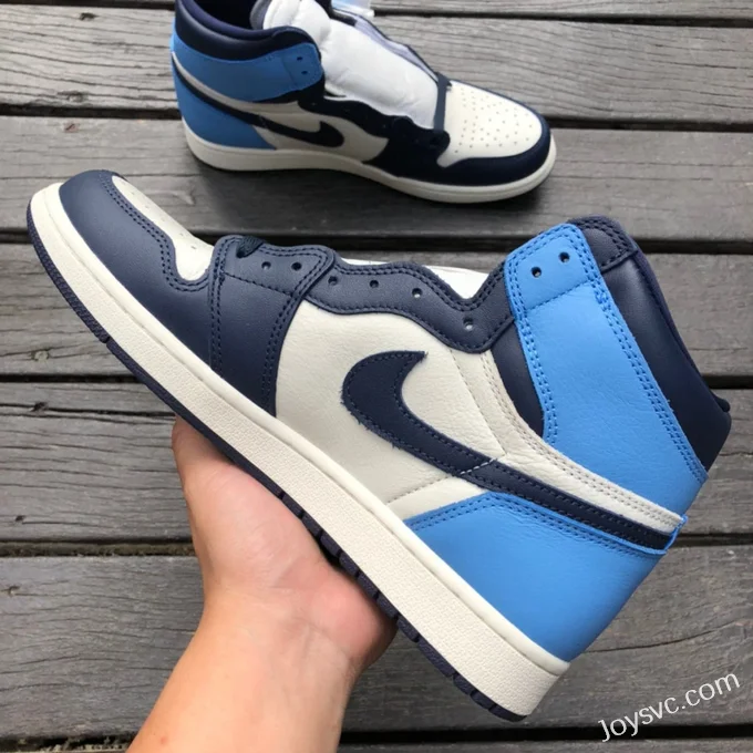 Air Jordan 1 High 555088-140 Obsidian Retro