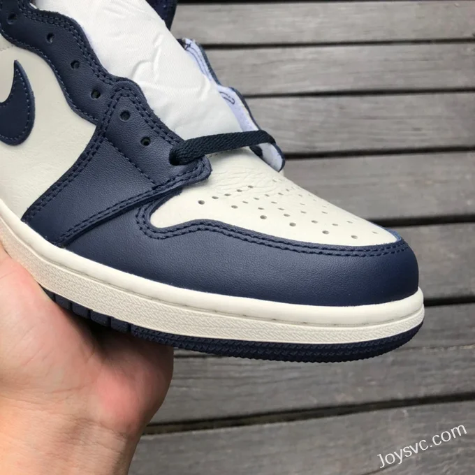 Air Jordan 1 High 555088-140 Obsidian Retro