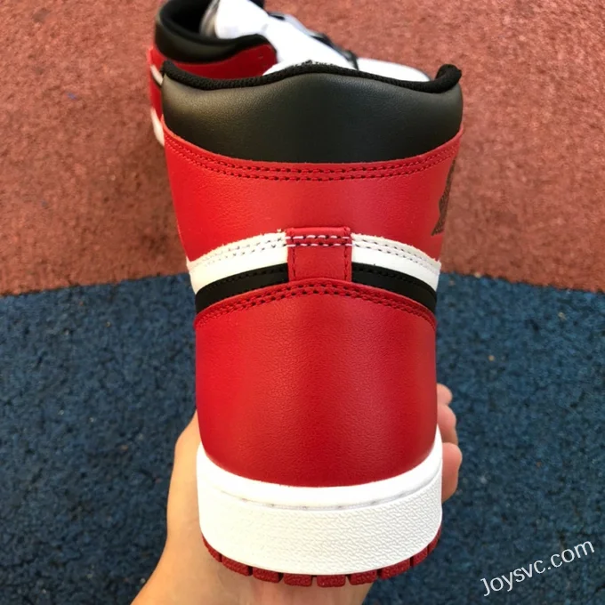 Air Jordan 1 High 555088-125 Black Toe Retro