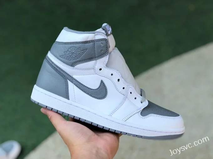 Air Jordan 1 High 555088-037 Grey White Stealth Retro