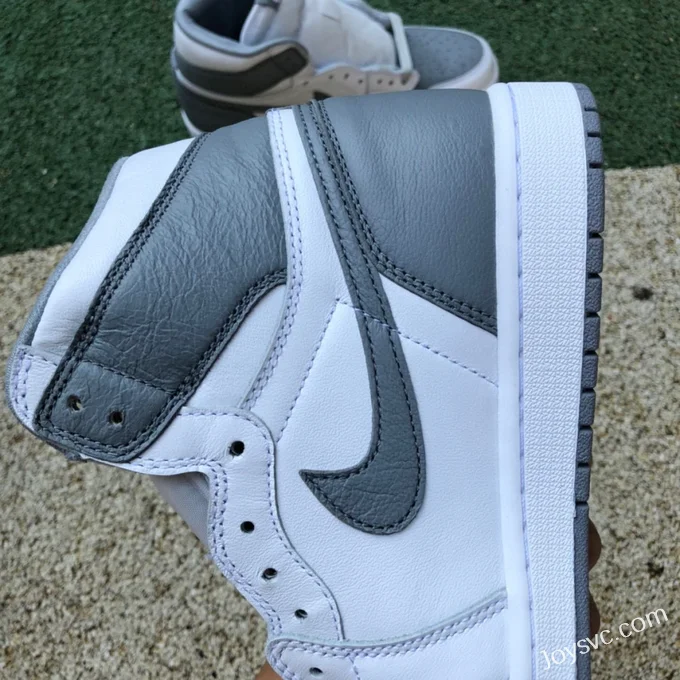 Air Jordan 1 High 555088-037 Grey White Stealth Retro