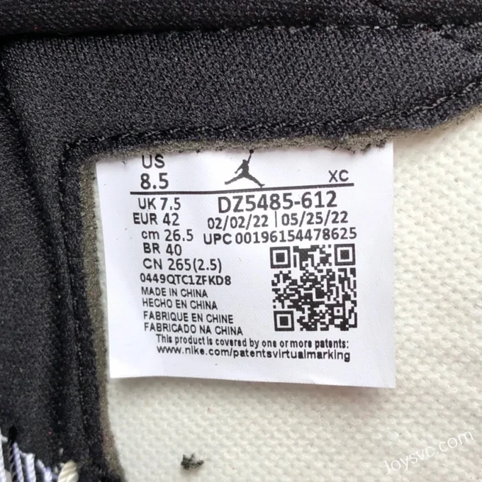 Air Jordan 1 High OG DZ5485-612 Chicago Reimagined