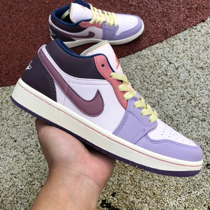 Air Jordan 1 Low DZ2768-651 Pink Purple Easter Retro