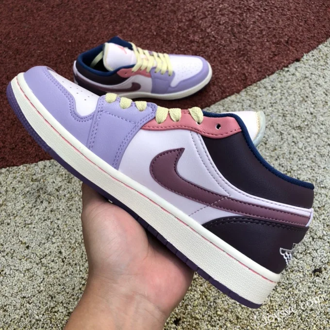 Air Jordan 1 Low DZ2768-651 Pink Purple Easter Retro