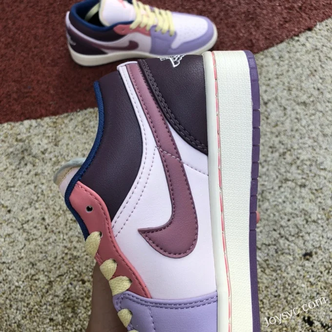 Air Jordan 1 Low DZ2768-651 Pink Purple Easter Retro