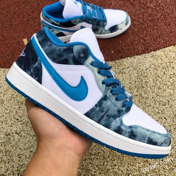 Air Jordan 1 Low DM8947-100 Washed Denim