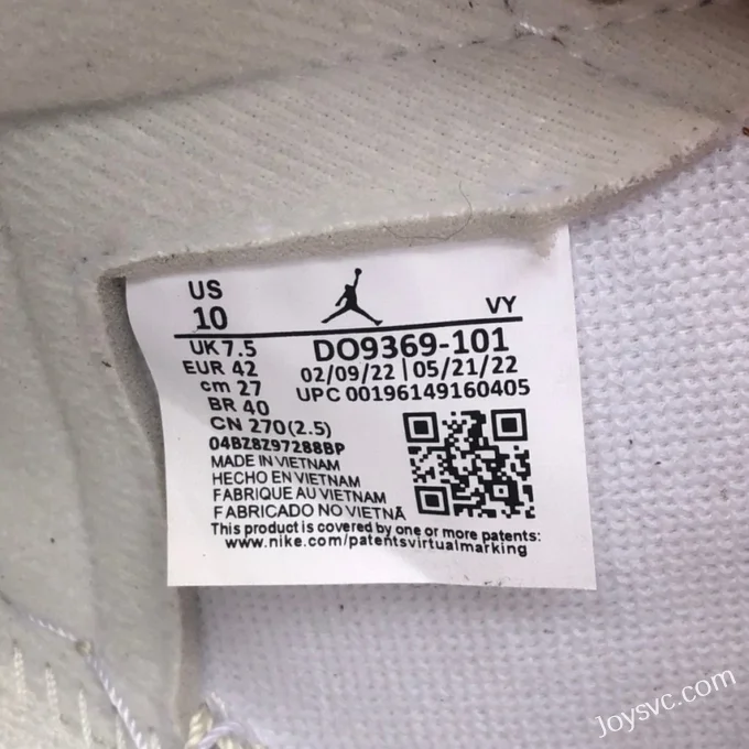 Air Jordan 1 High DO9369-101 Starfish