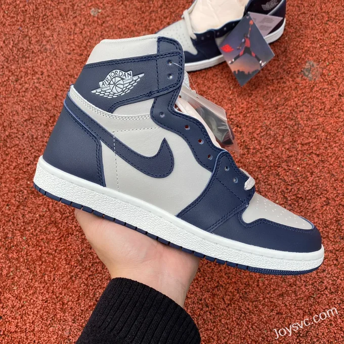 Air Jordan 1 High BQ4422-400 Georgetown Cost-Effective Version