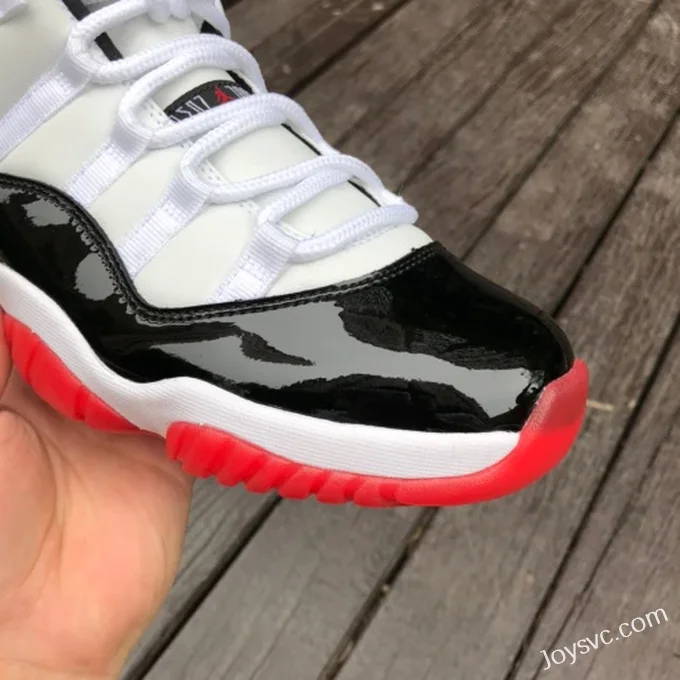 Air Jordan 11 Low Black Red AV2187-160