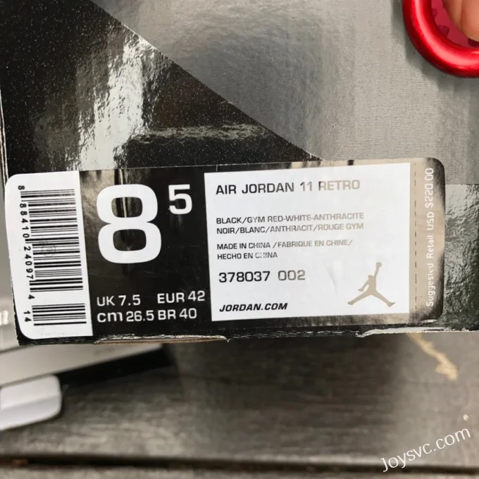 Air Jordan 11 Retro 72-10 378038-002