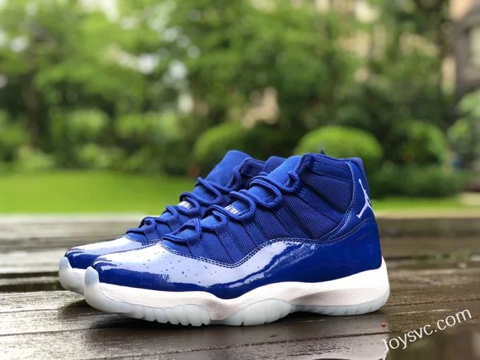 Air Jordan 11 Midnight Navy White Blue High Top AT7802-115