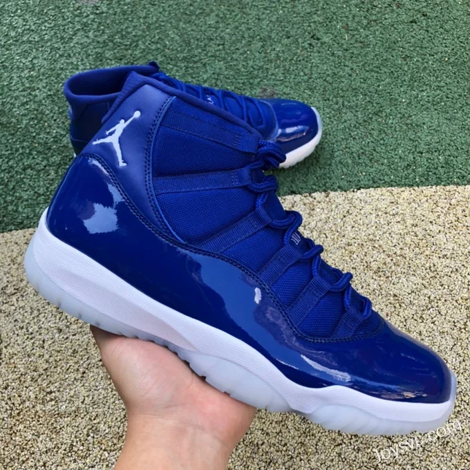 Air Jordan 11 Midnight Navy White Blue High Top AT7802-115