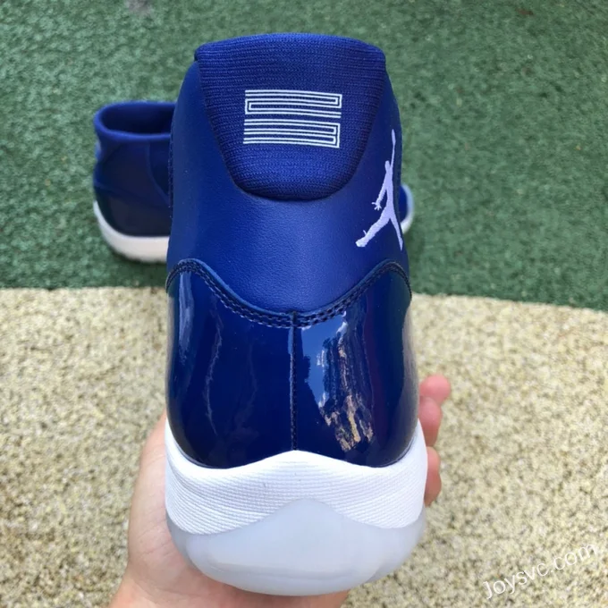 Air Jordan 11 Midnight Navy White Blue High Top AT7802-115