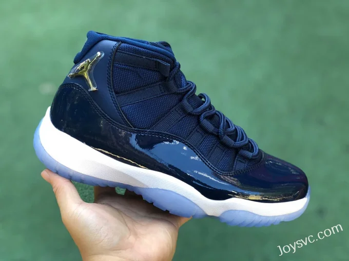 Air Jordan 11 Navy Blue High Top 378037-441