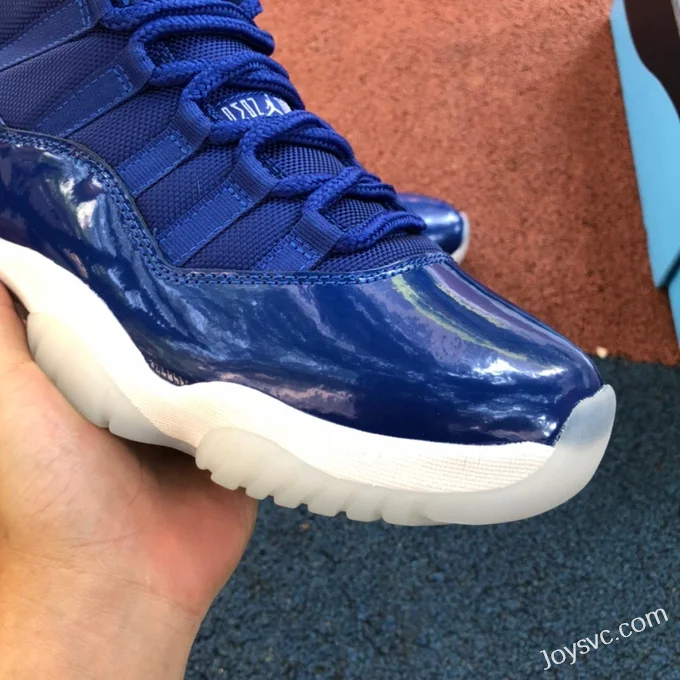 Air Jordan 11 Midnight Navy White Blue High Top AT7802-115