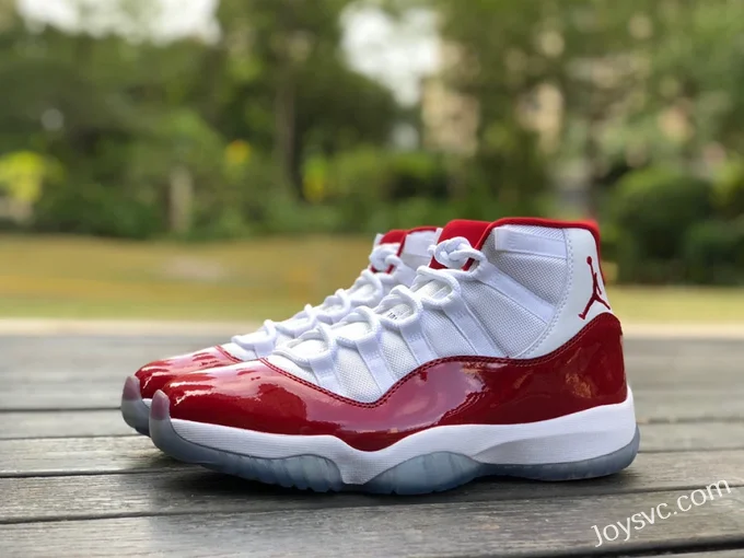 Air Jordan 11 Retro Cherry White Red High Top CT8012-116