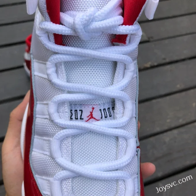 Air Jordan 11 Retro Cherry White Red High Top CT8012-116