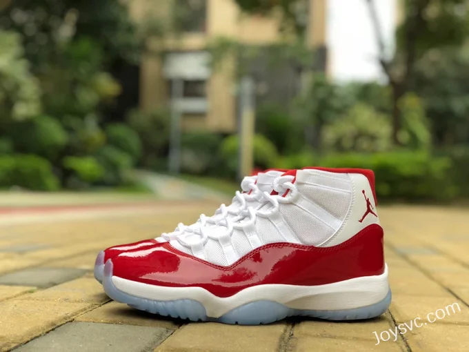 Air Jordan 11 Retro Cherry White Red High Top CT8012-116