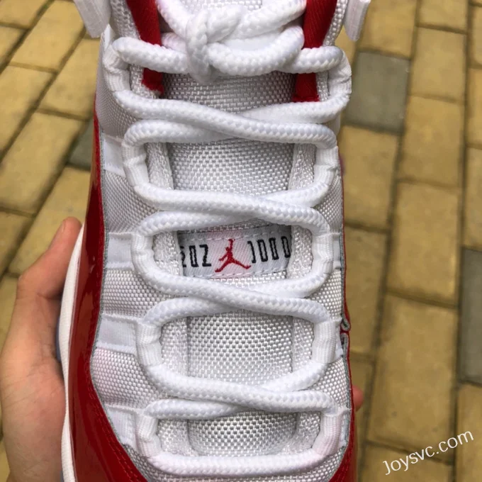 Air Jordan 11 Retro Cherry White Red High Top CT8012-116