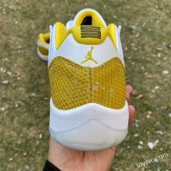 Air Jordan 11 Low Yellow Snakeskin AH7860-107