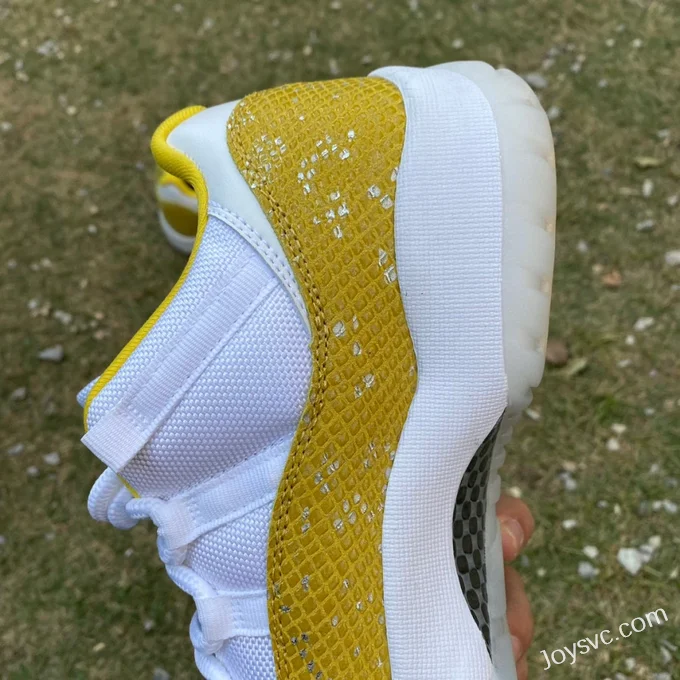 Air Jordan 11 Low Yellow Snakeskin AH7860-107