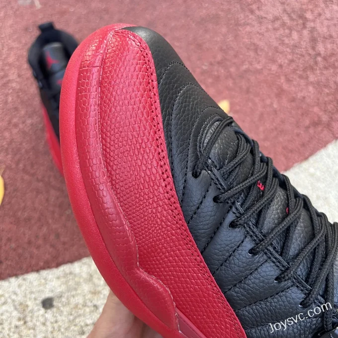 Air Jordan 12 Flu Game Black Red 130690-002